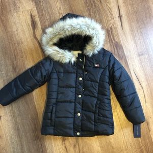 Girl Black Winter Jacket
